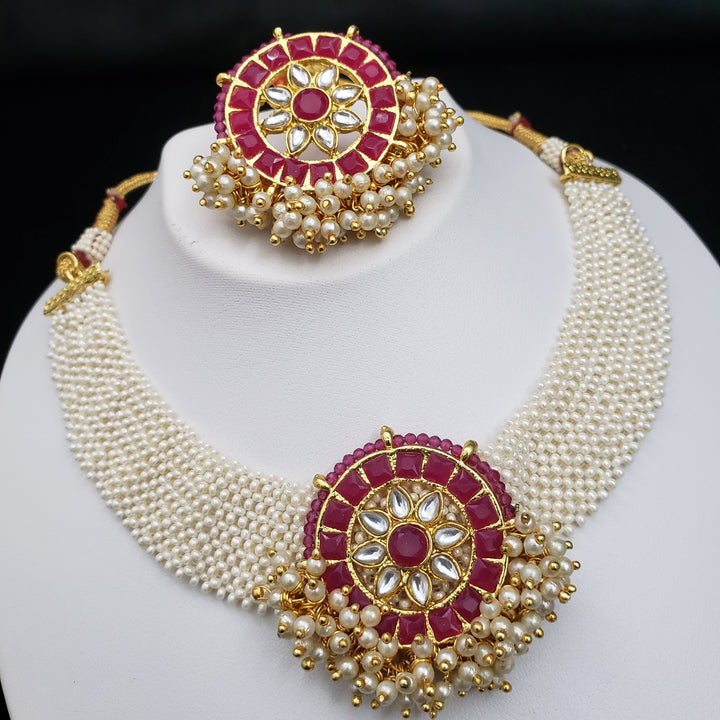 Pink Pearl necklace