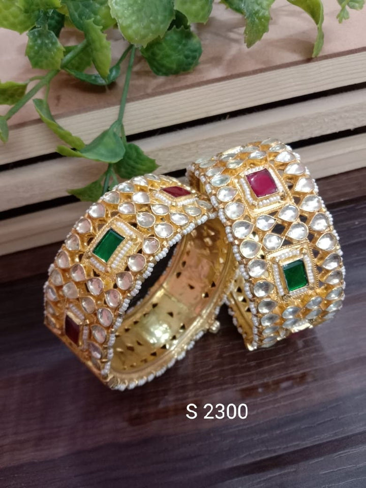 designer Kundan Bangles