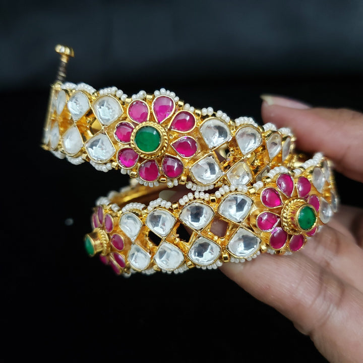 fancy Kundan Bangles