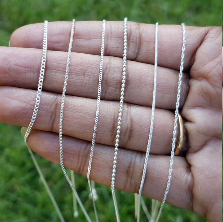 92.5 silver Chains