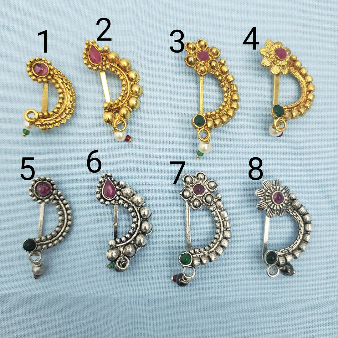 Marathi nose ring