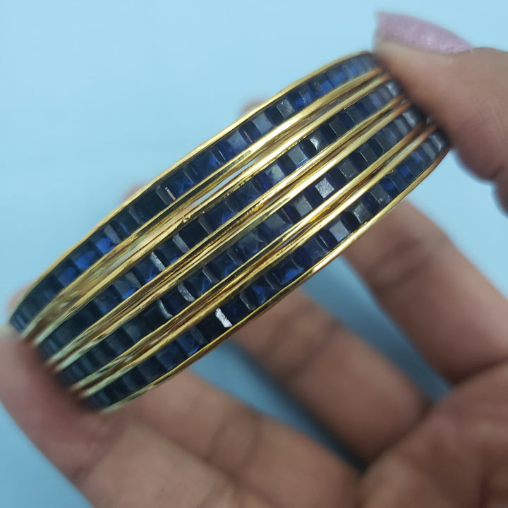 Sapphire Bangles Set
