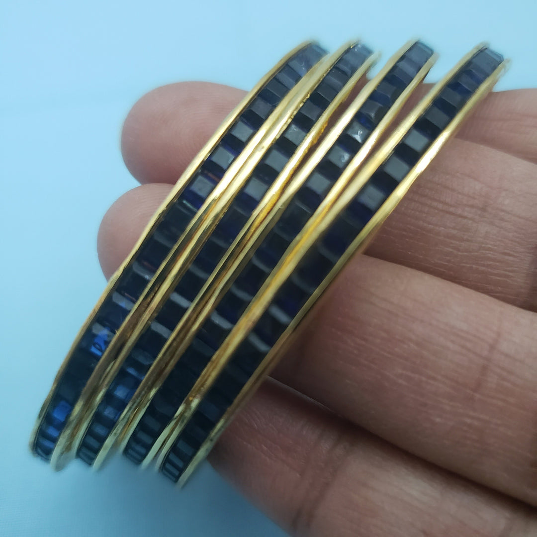Sapphire Bangles Set