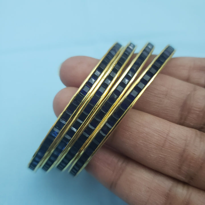 Sapphire Bangles Set
