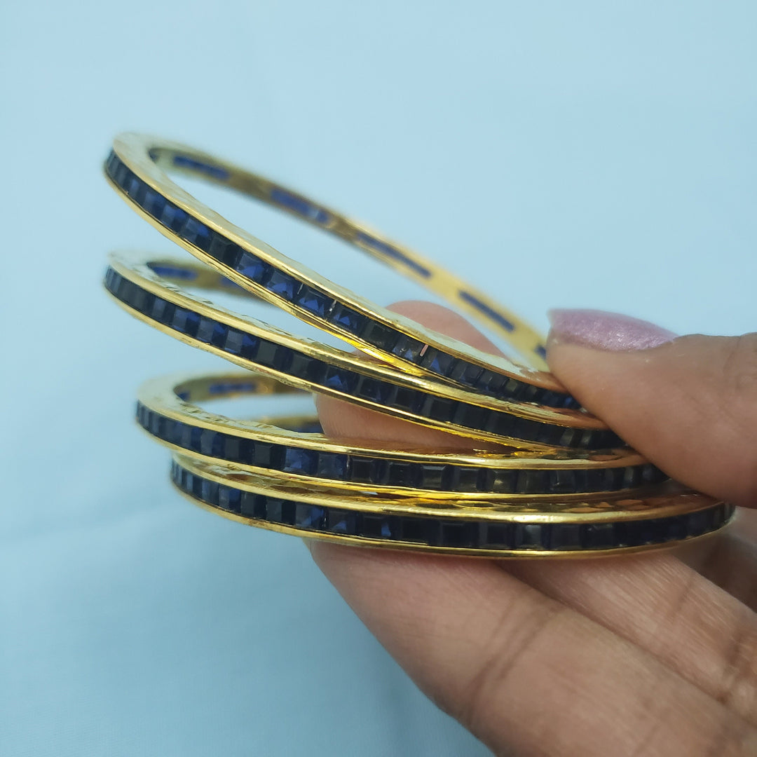 Sapphire Bangles Set