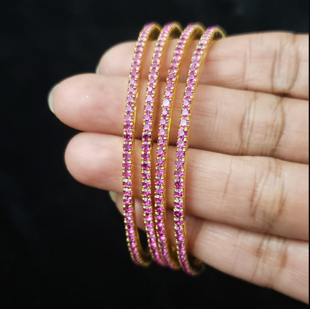 Pink Indian Bangles