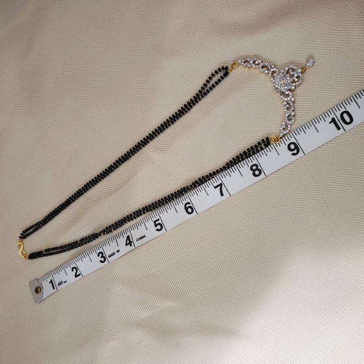 Diamond rep black beads