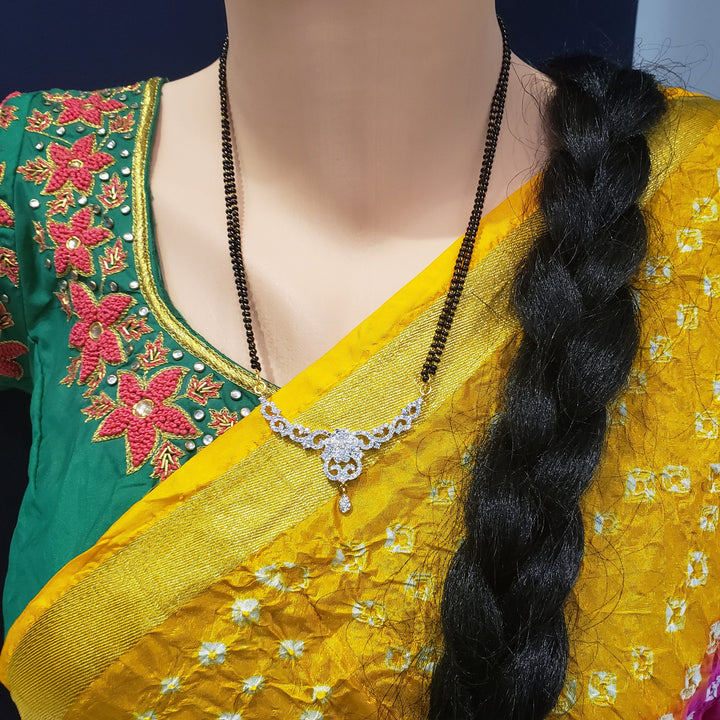 Diamond rep black beads
