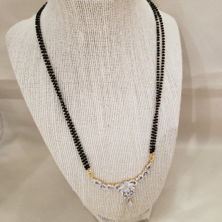 Diamond rep black beads