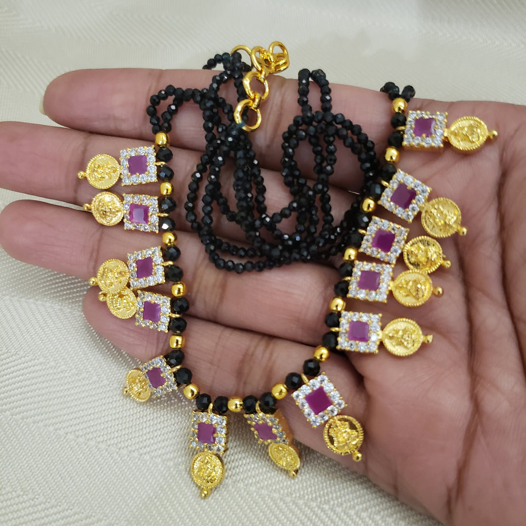 Black Beads necklace