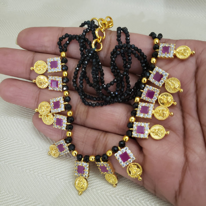 Black Beads necklace