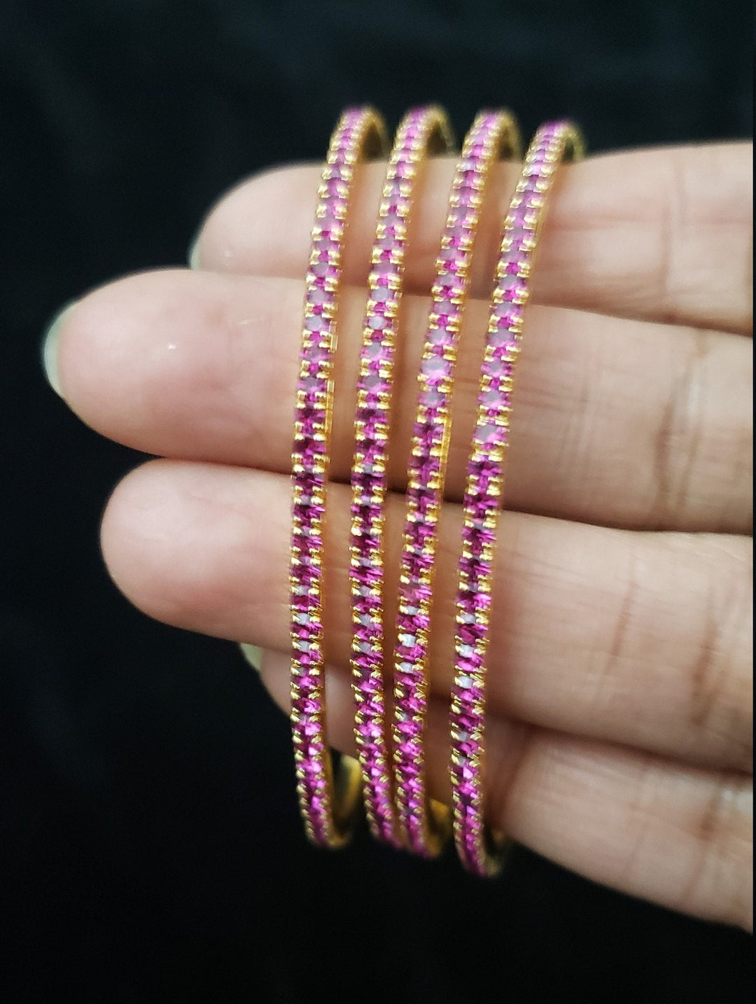 Pink Indian Bangles