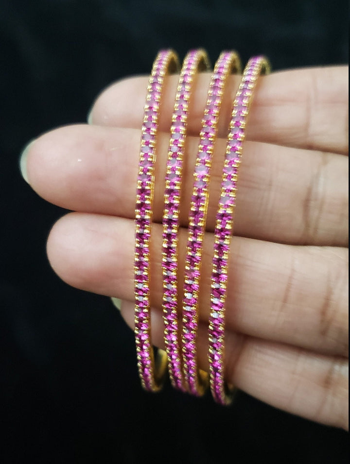Pink Indian Bangles