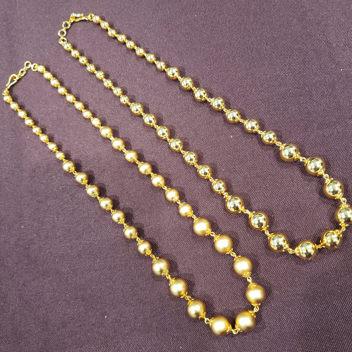 18"bright gold Chains