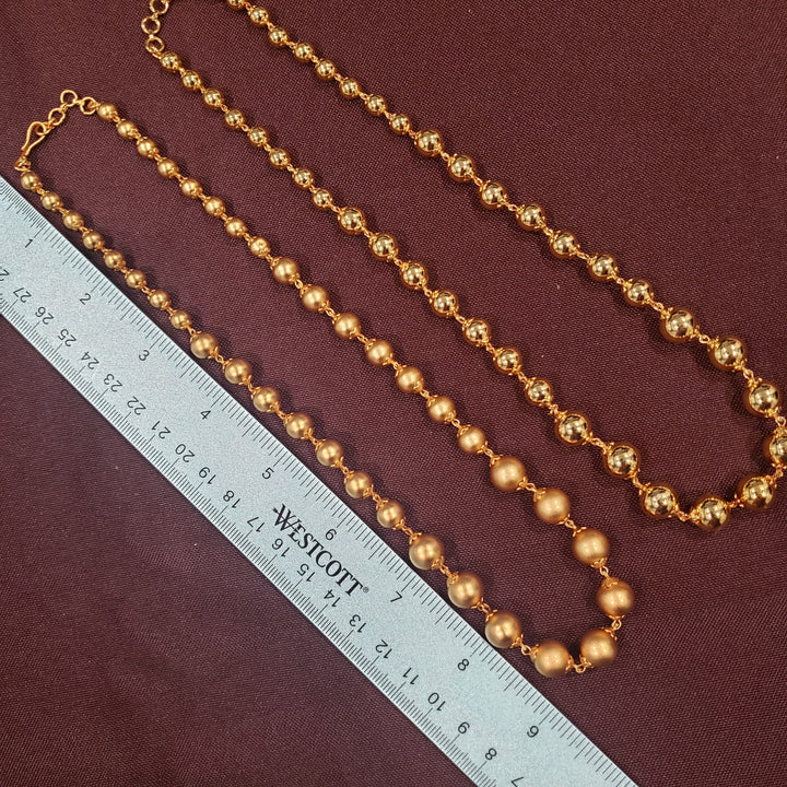 18"bright gold Chains
