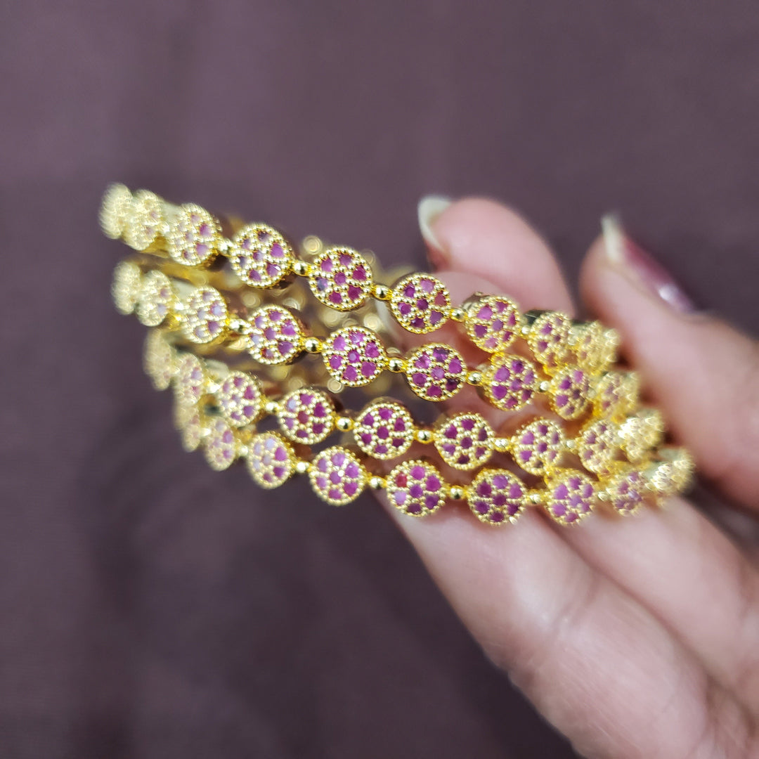 Kids Ruby Bangles Set