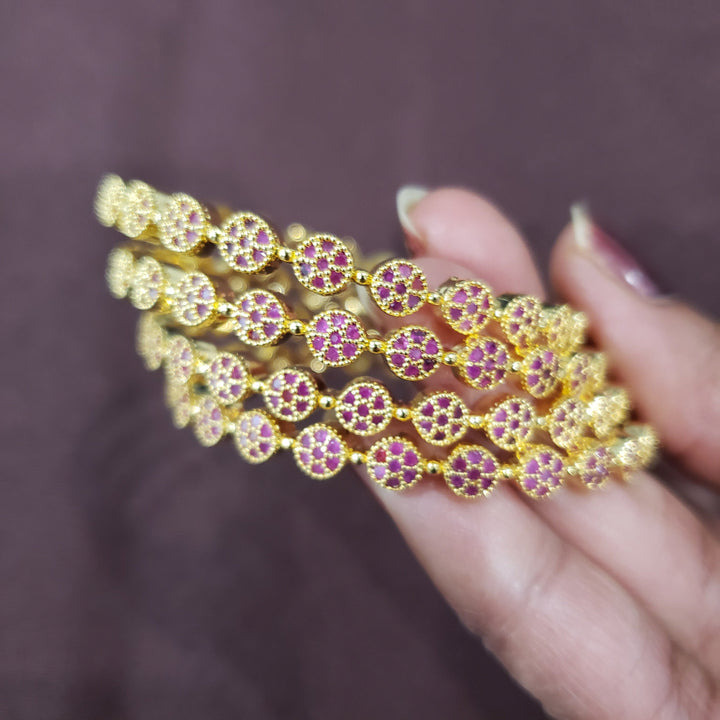 Kids Ruby Bangles Set
