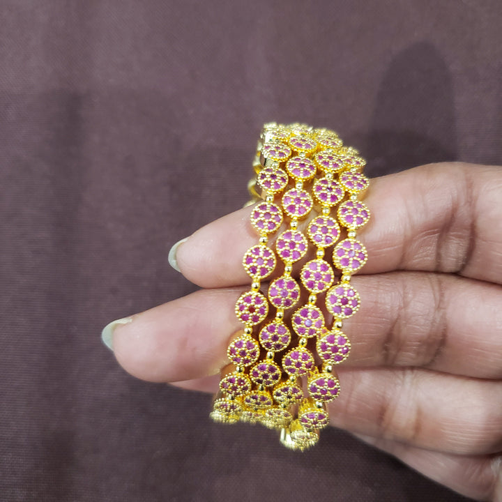 Kids Ruby Bangles Set