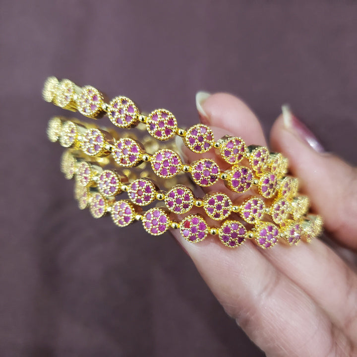Kids Ruby Bangles Set