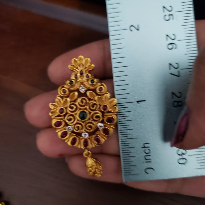 CZ Pendant with earrings