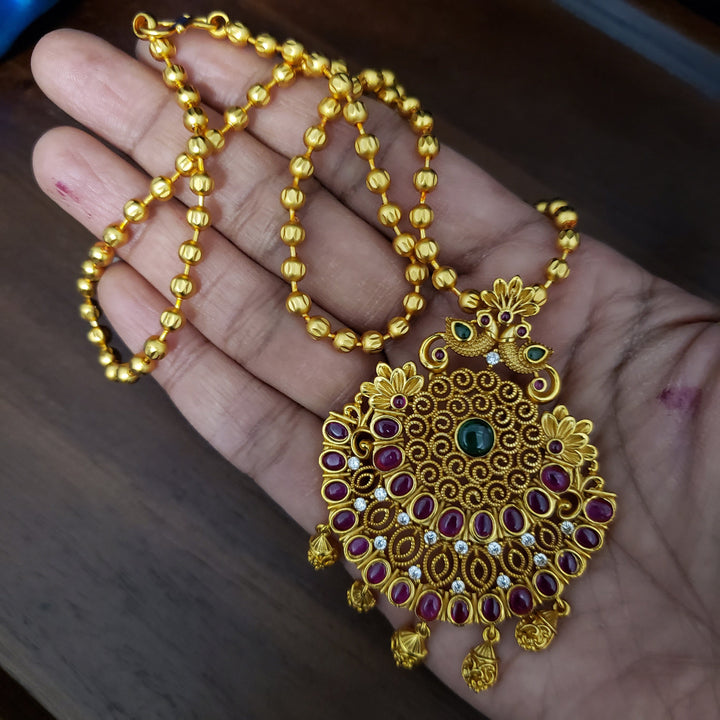 CZ Pendant with earrings