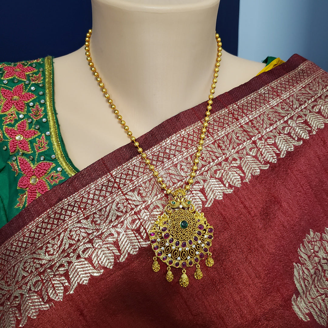CZ Pendant with earrings