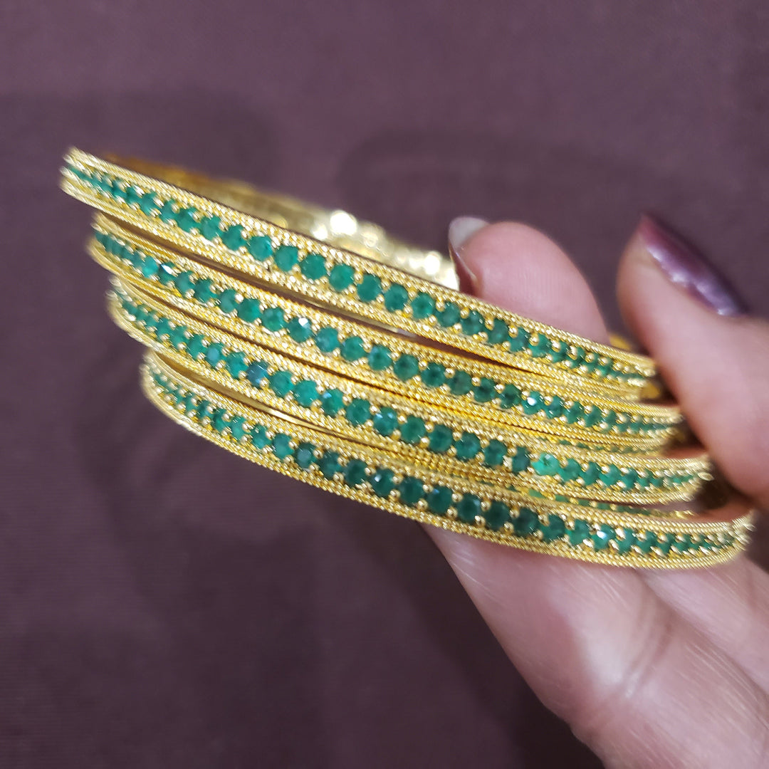 Green Bangles Set