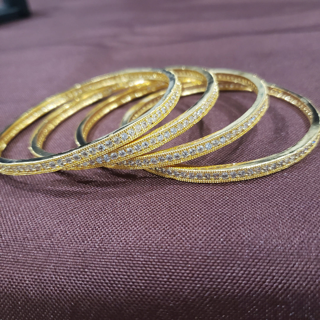 CZ 4 Bangle set