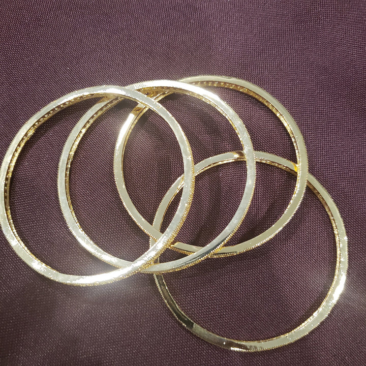 CZ 4 Bangle set