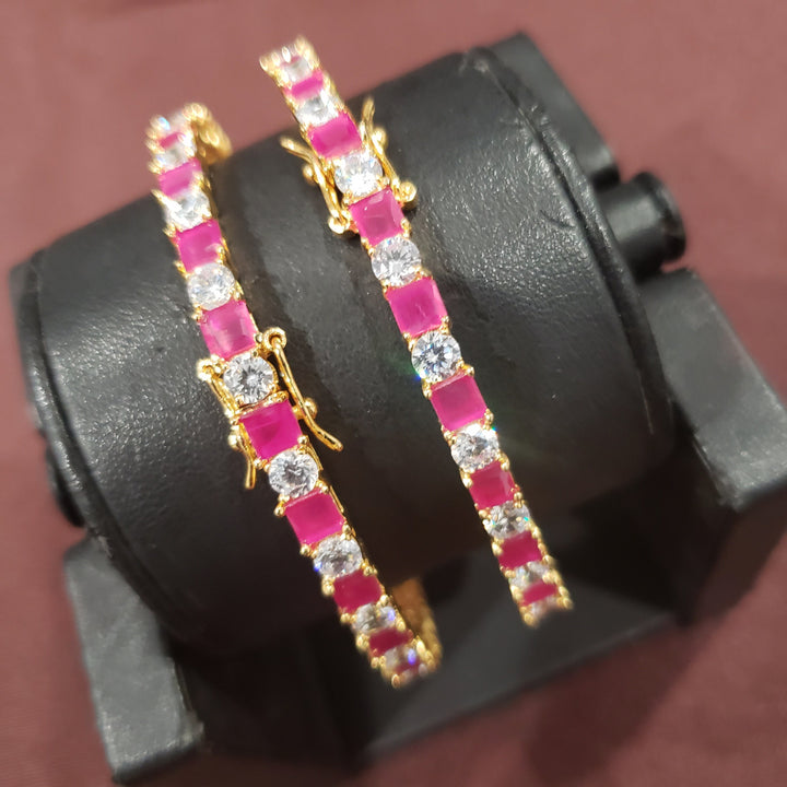 Ruby Indian Bangles
