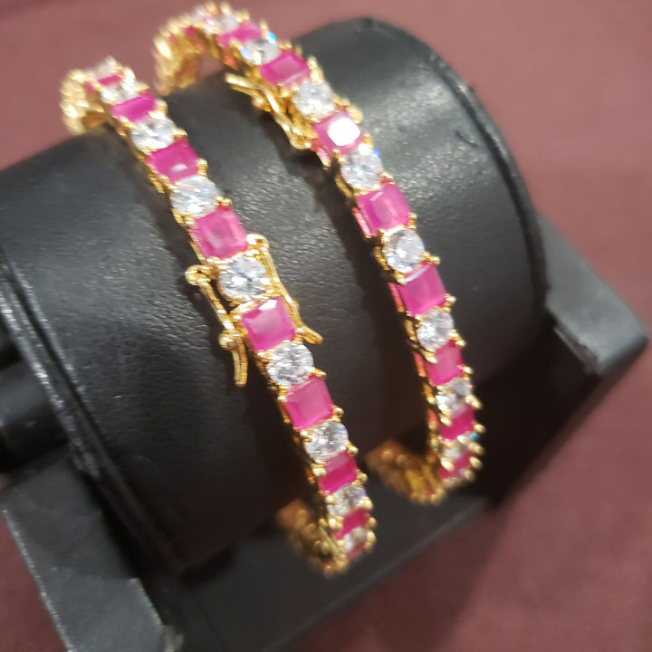Ruby Indian Bangles