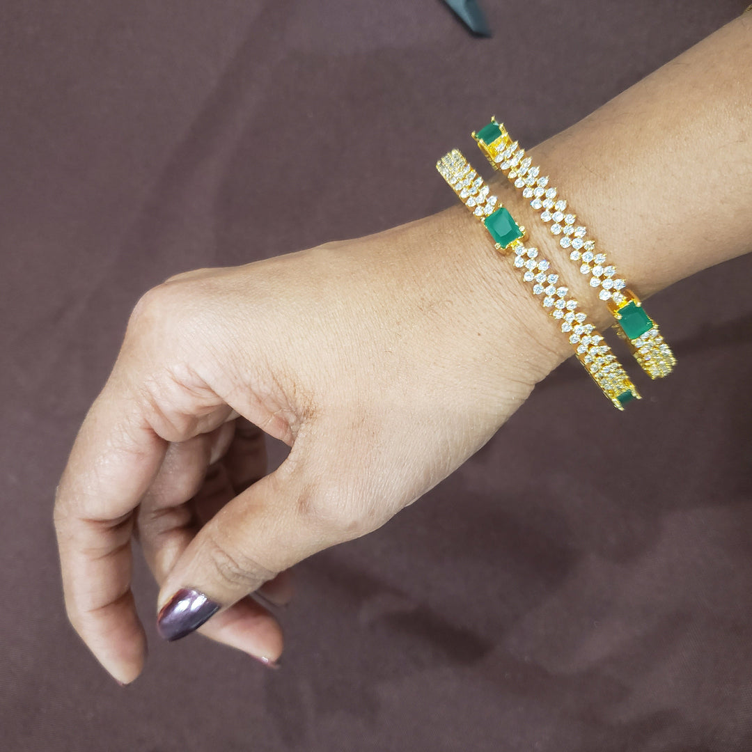 Green Bangles Set