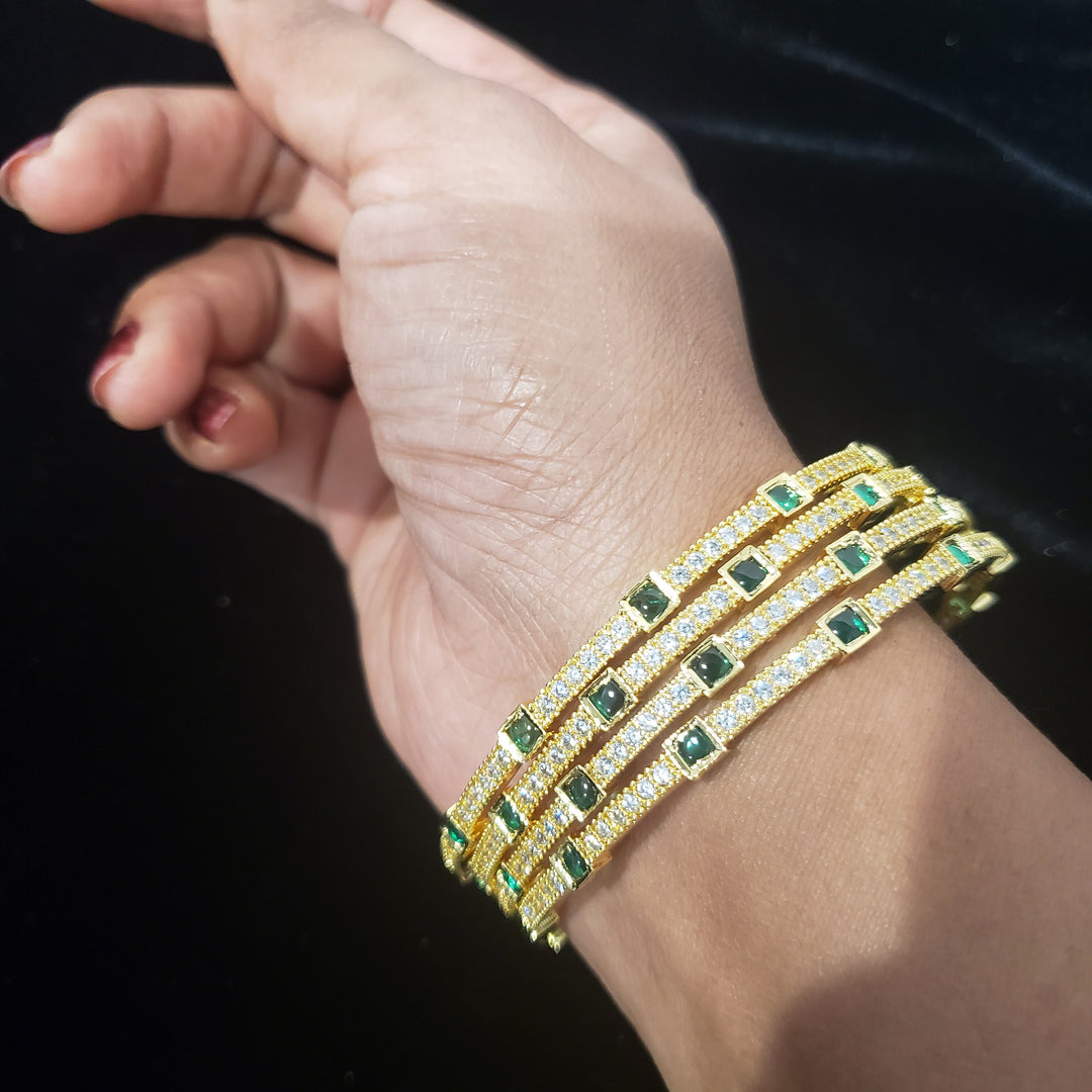 Green Bangles Set