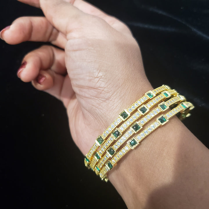 Green Bangles Set