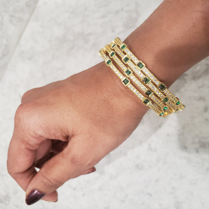 Green Bangles Set