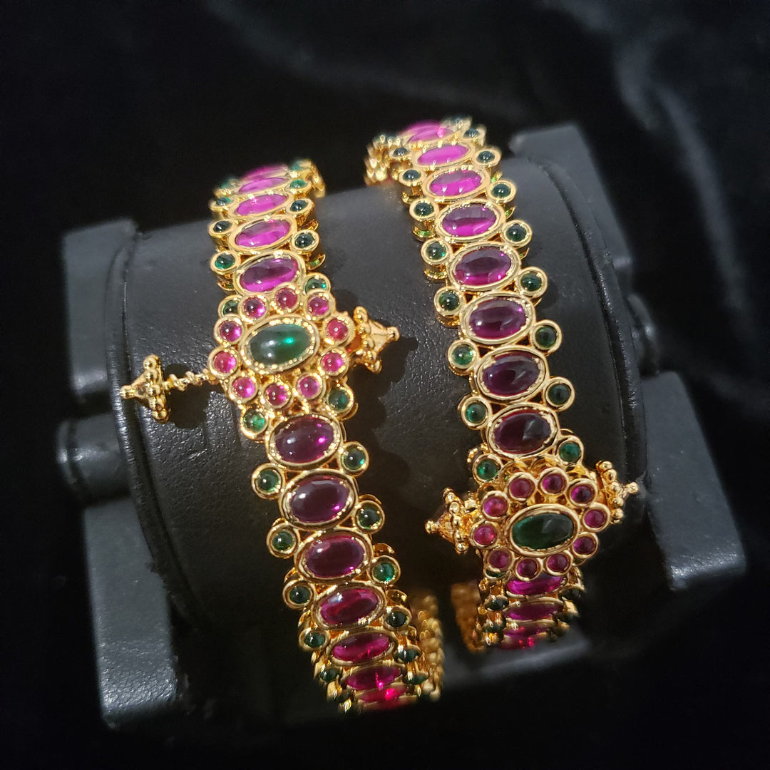 Ruby, Emerald Bangles