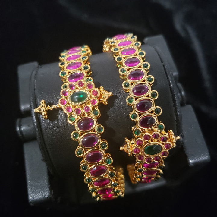Ruby, Emerald Bangles