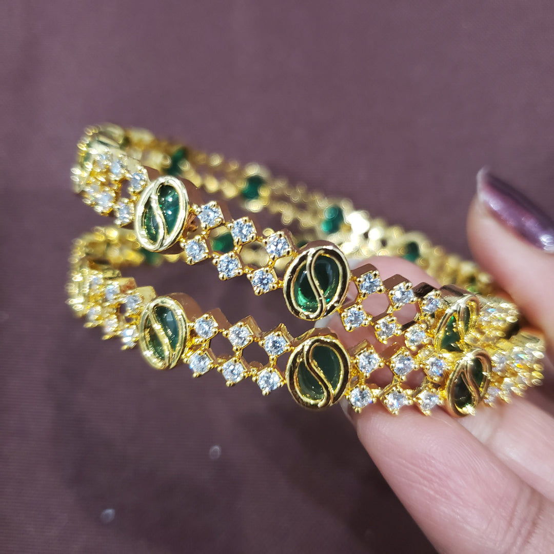 Green Bangle set