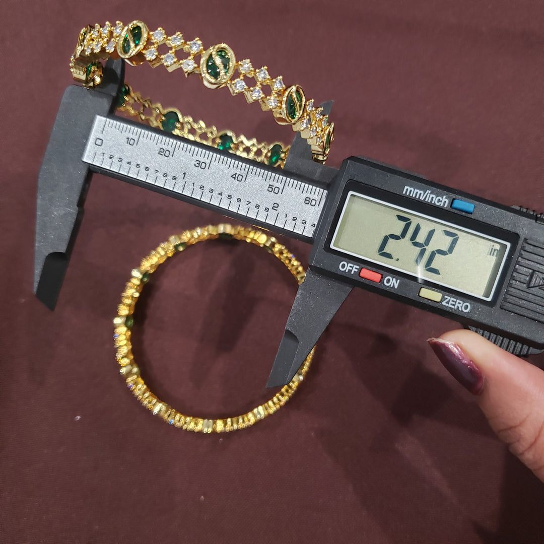 Green Bangle set