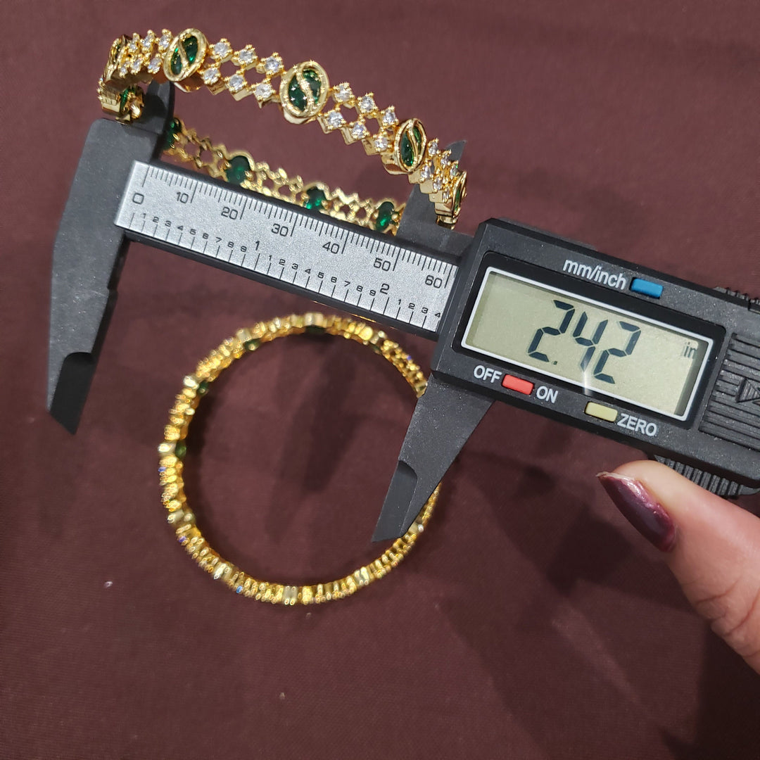 Pink CZ Bangles