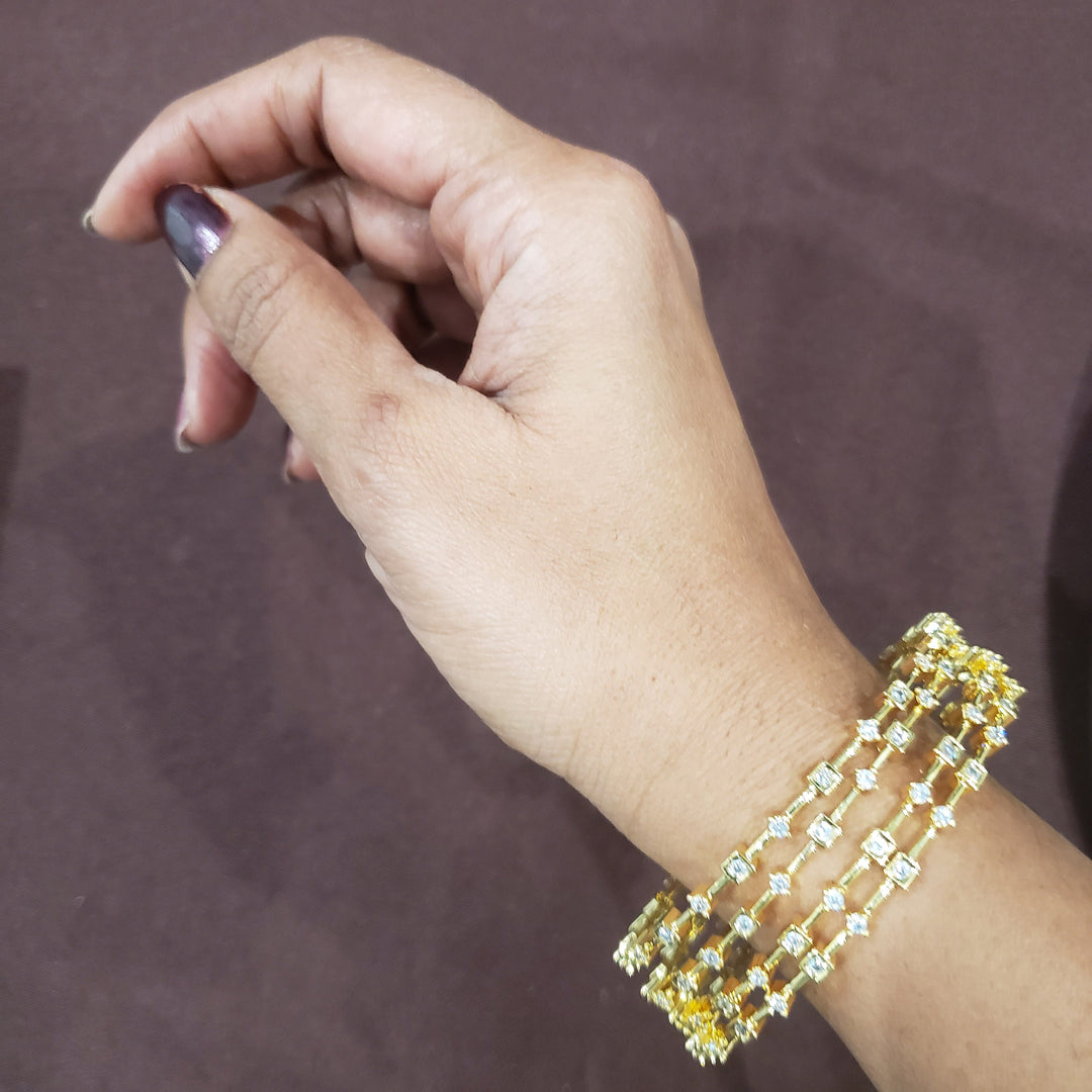 Diamond bangles Set