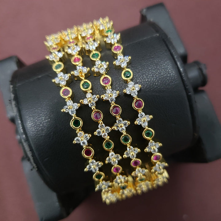 cz 4 Bangles set