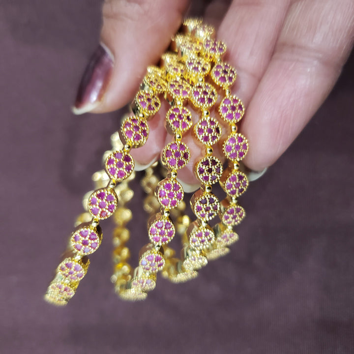Kids Ruby Bangles Set