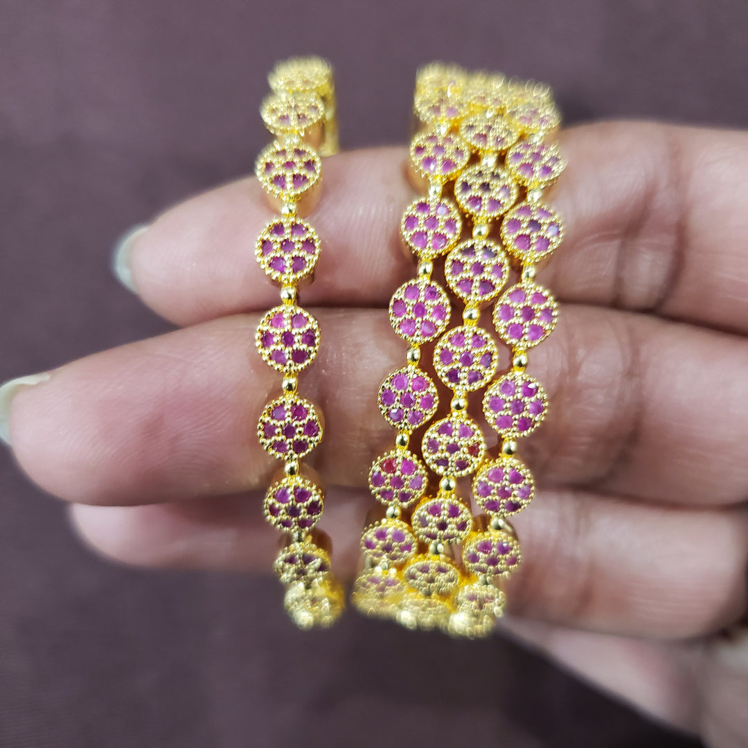 Kids Ruby Bangles Set