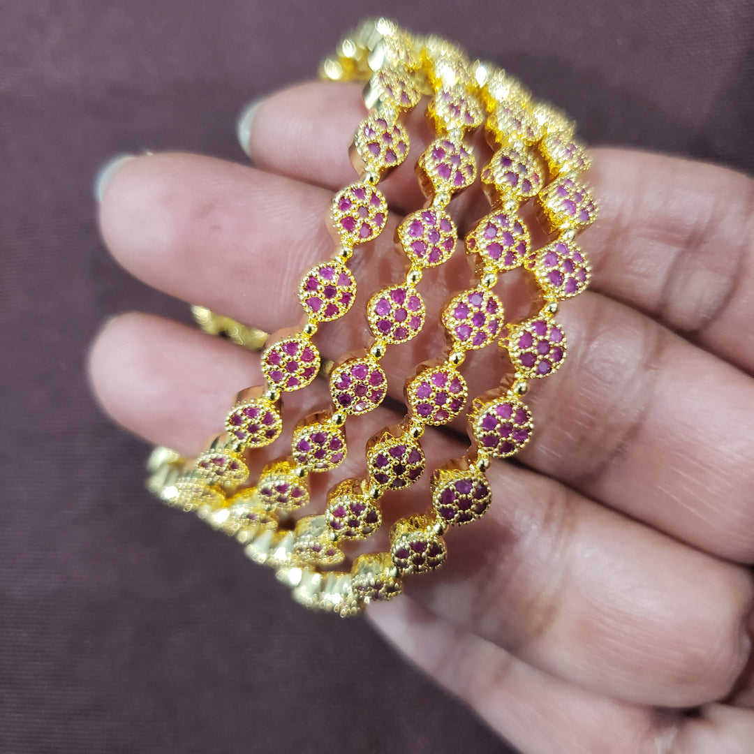 Kids Ruby Bangles Set