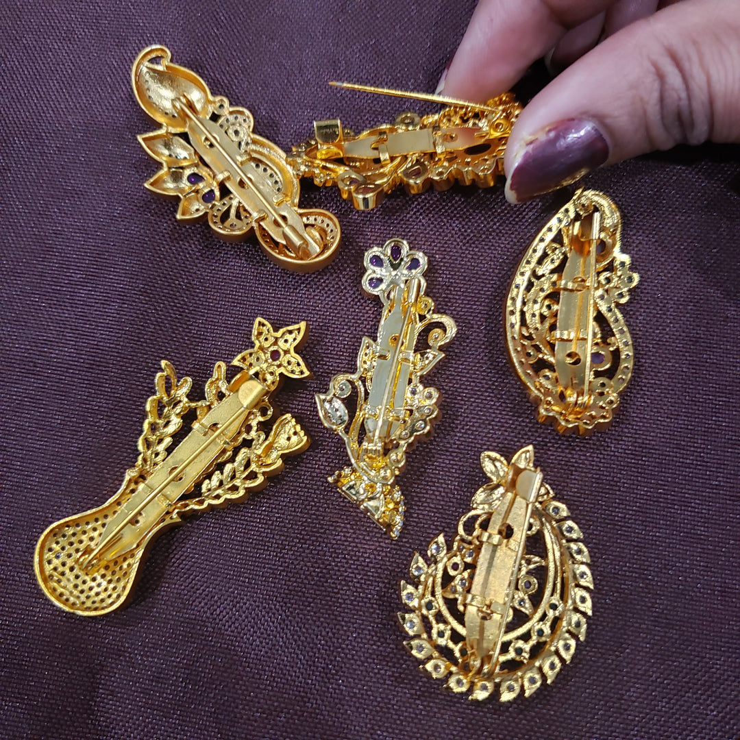 Saree Pins/ Peacock brooch