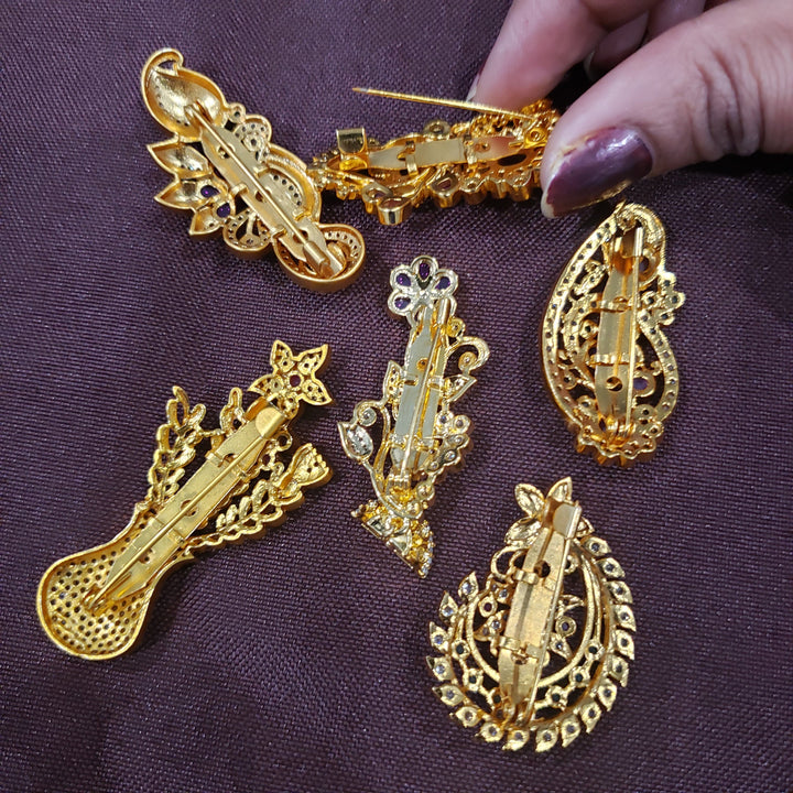 Saree Pins/ Peacock brooch