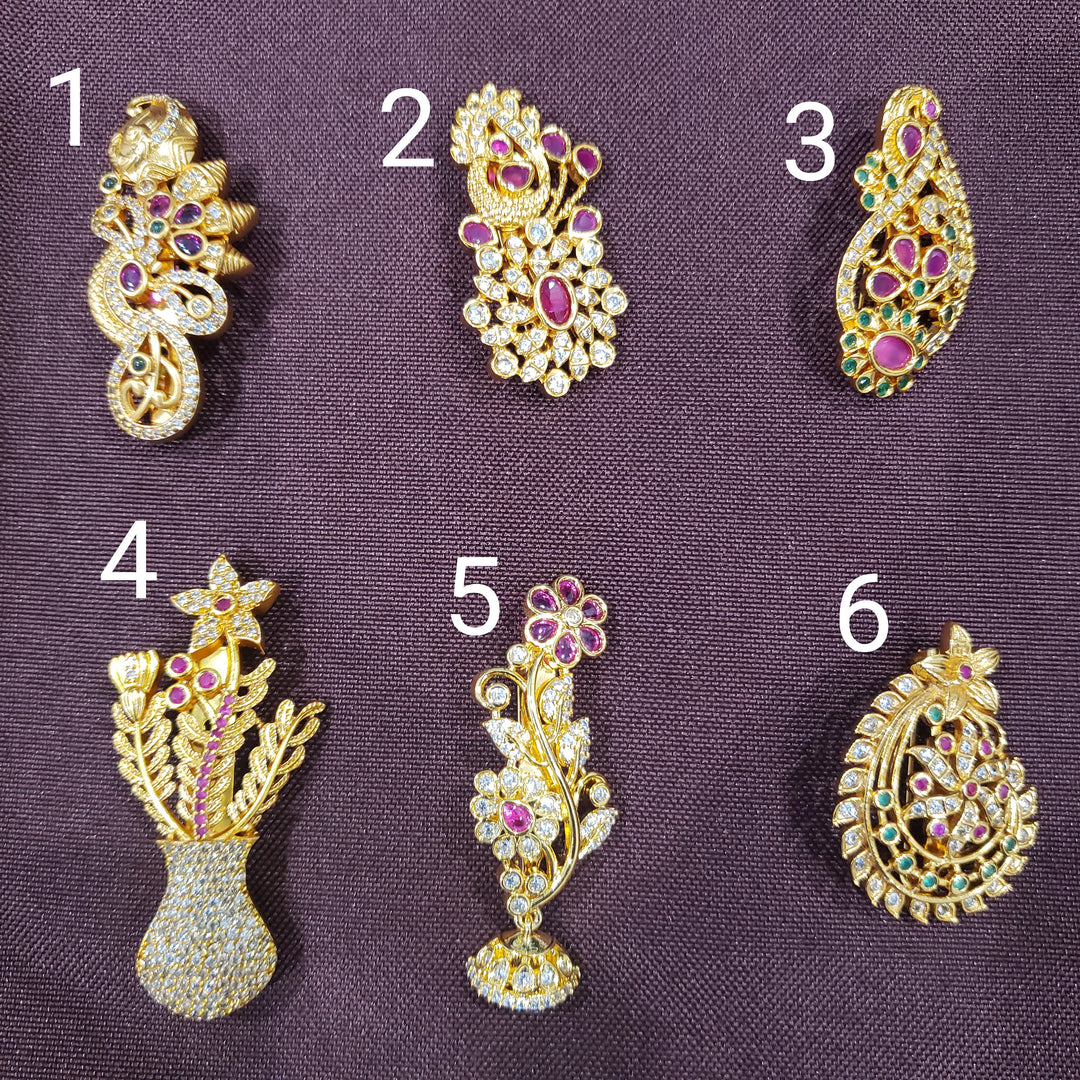 Saree Pins/ Peacock brooch
