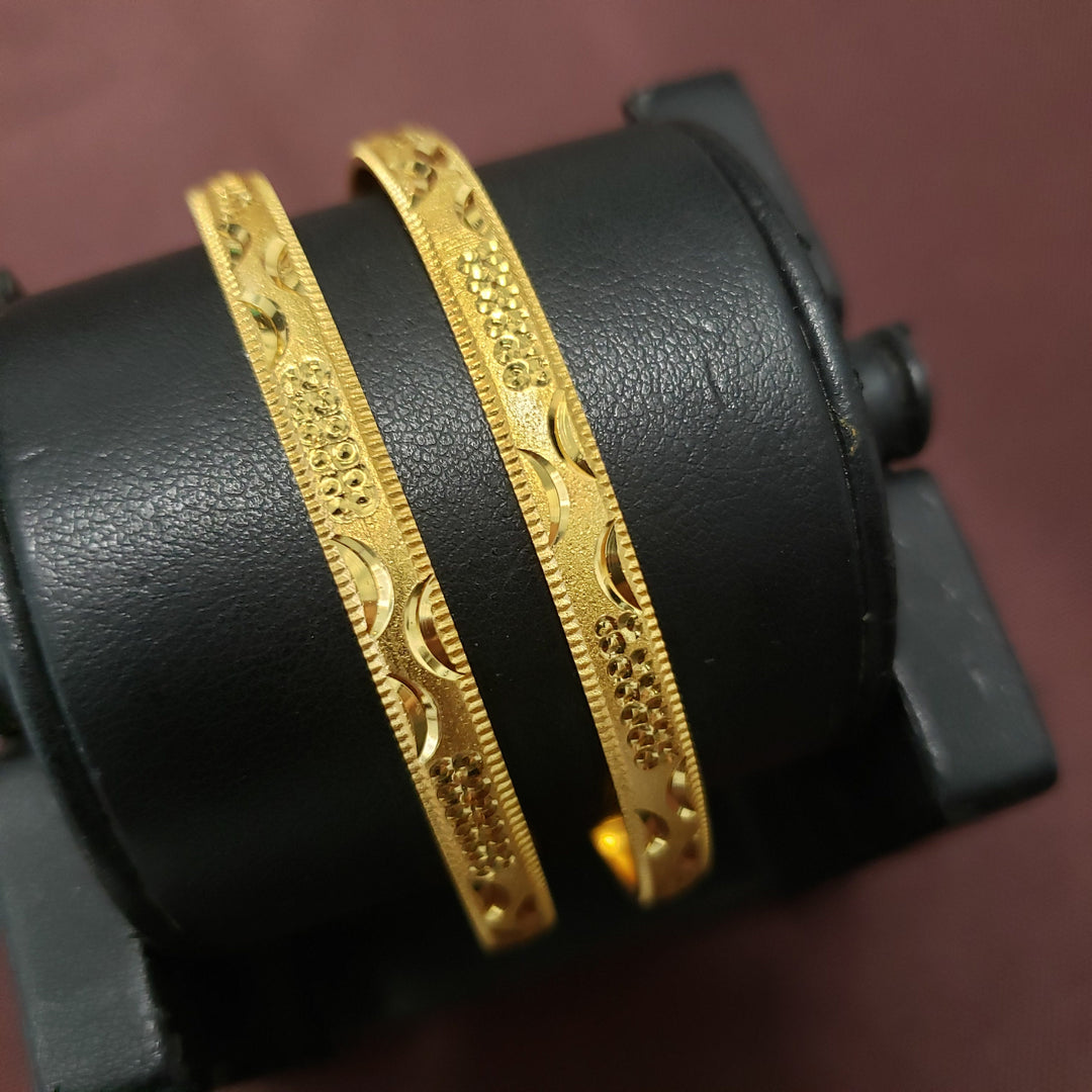 Gold covering Bangles