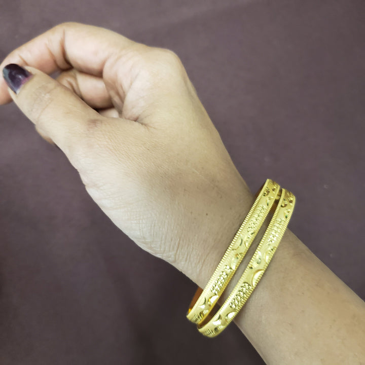 Gold covering Bangles